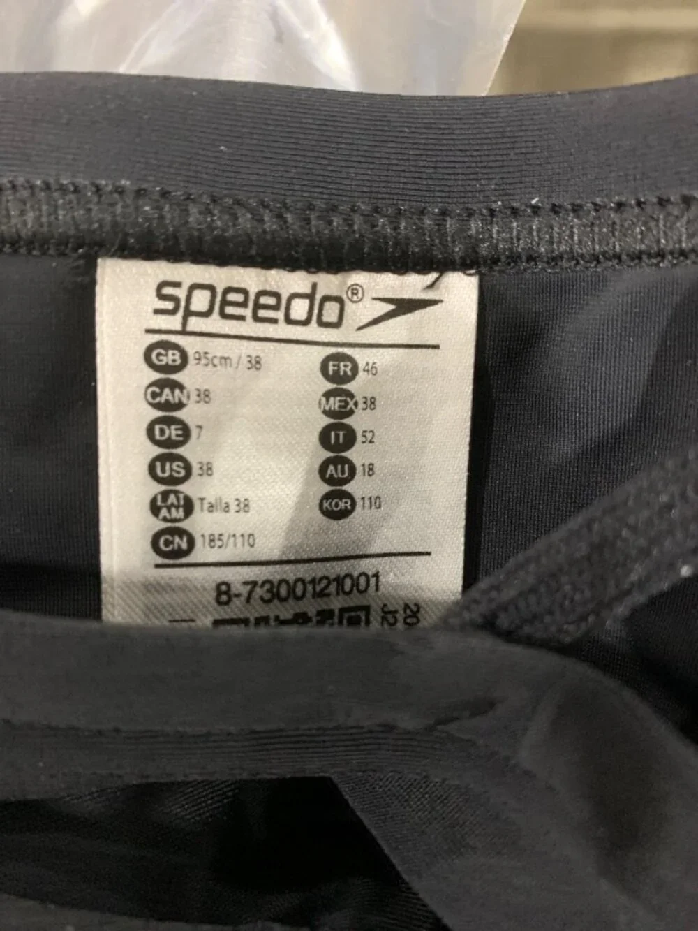 Speedo Men's Swimsuit Brief Powerflex Eco Solid Adult 38